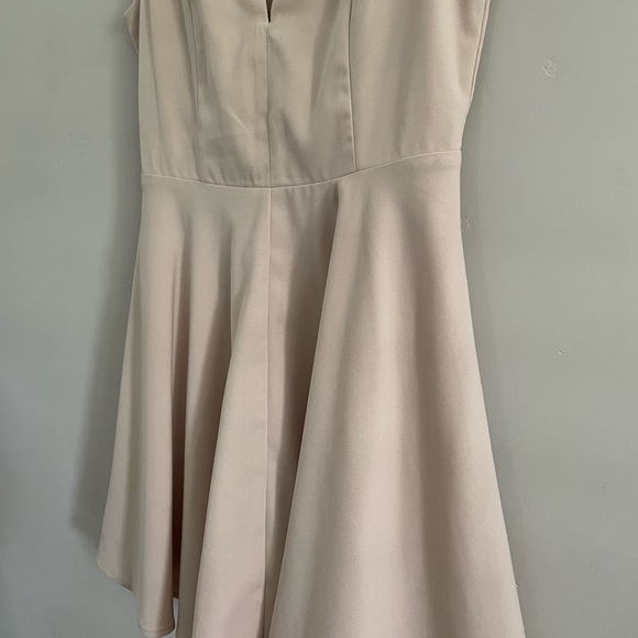 LuLu's | Sublime Time Beige Skater Dress | Sz Med - Picture 10 of 14